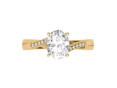 Wedding Ring  3D print model 224