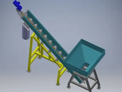 convoyeur 3d model 3D model