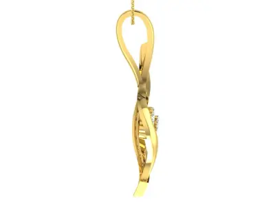 evil eye pendent 3D print model