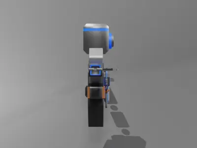 Repair Robot  Low-poly 3D model