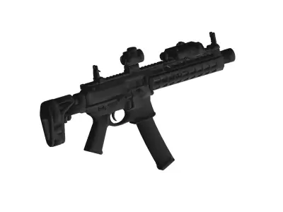 Pistol Caliber Carbine 3D model
