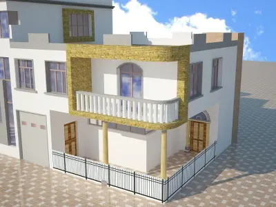 city hall 3D model