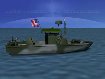 PBR Patrol Boat Riverine 3D model from CGTrader