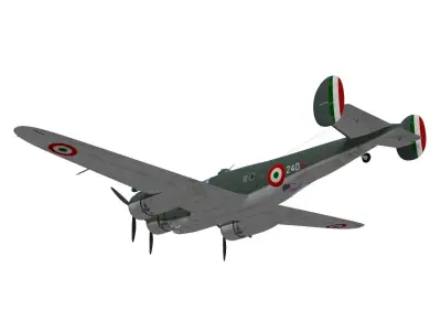 cant z1007bis 3D model purchase