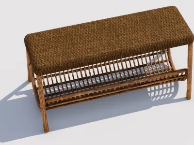 Bench 03 3D model