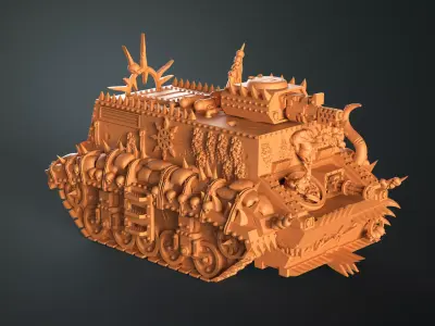 Traitor light tank 3D print model