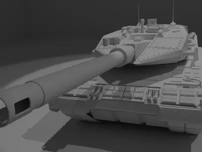 tanke 3D model
