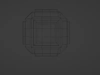 Game coin Free 3D model