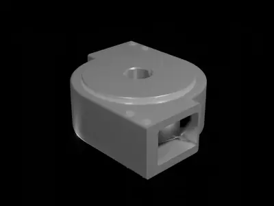 Industrial Part Casing 3D model