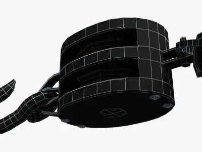 Restoration Hardware INDUSTRIAL CHAIN PULLEY 3D model