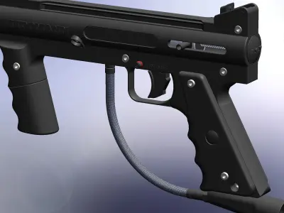 Tippmann 98 Custom Free 3D model