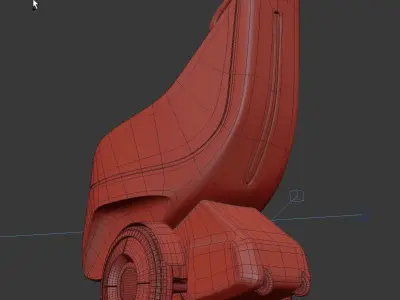 Seagway S-pod realistic high poly 3d model vray 3D model