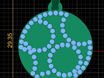 AIM INSECT PENDANT 3D PRINTABLE MODLE 3D print model