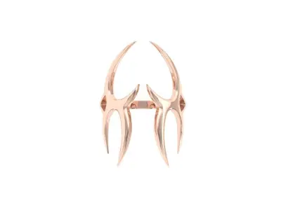  Loki Helmet Shaped Unisex Ring  3D print model