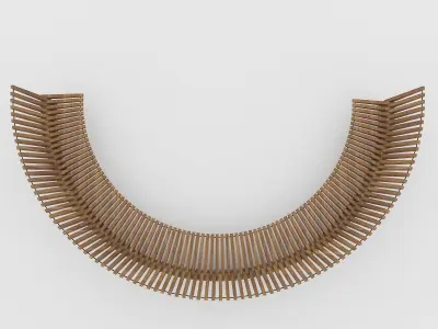 Astral Bench 3D model