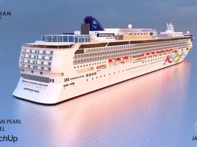 NORWEGIAN PEARL 3D model