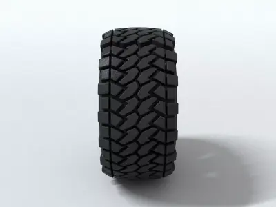 laos Off Road Tire 3D model