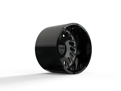 REAR SPECIALITY FORGED D017 WHEEL 3D MODEL 3D model