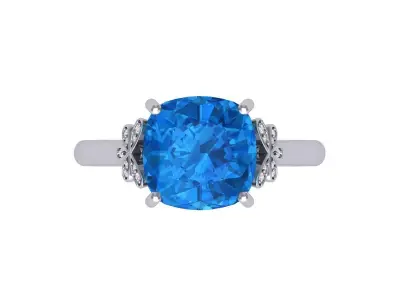 Wedding Ring  3D print model 359