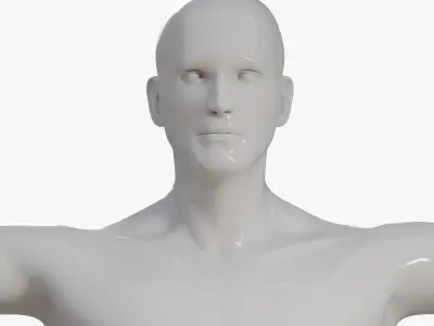  Male mannequin pose 1 PBR 