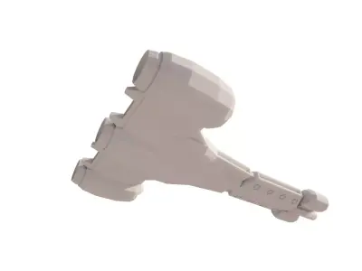 Spaceship-spacecraft-Ultra7 3D model