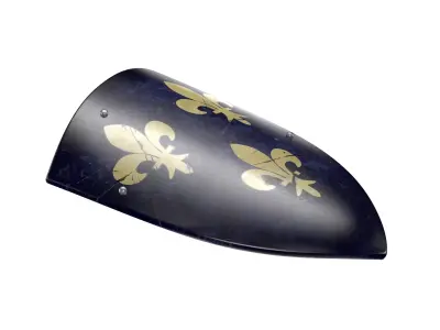 Medieval Shield Free low-poly 3D model