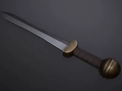Gladius Low-poly 3D model