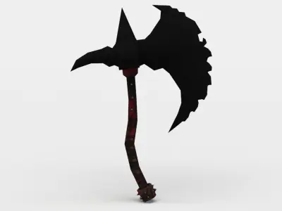 Axe Low-poly 3D model purchase