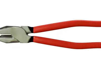 Pliers standard Low-poly 3D model