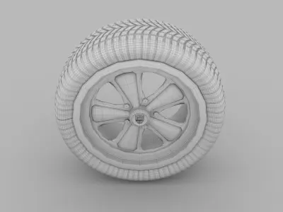 Porsche Wheel 3D model