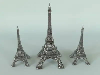Eiffel Tower 3D  Model 3D model
