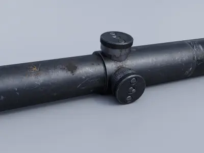 PU Scope Low-poly 3D model
