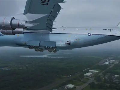 C-5 Transport Free 3D model