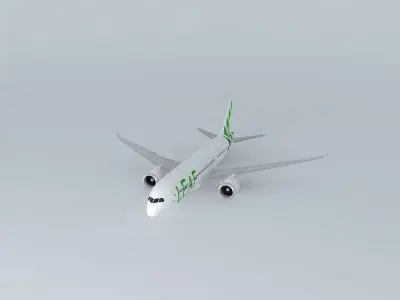 LEAF Boeing 787 800 Free 3D model