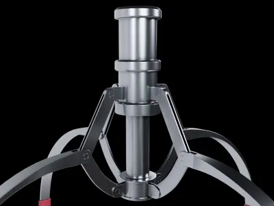 Metal Claw 9 with RIG 3D model