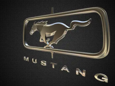 horse logo 3D model from CGTrader