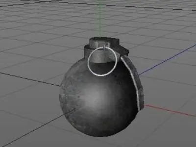 grenade 3D model 6