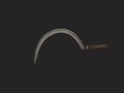 Knife 3D Model 005 Low-poly 3D model