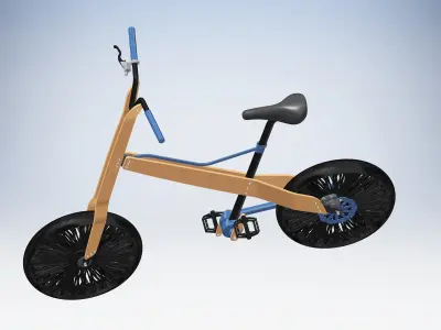 Kika urban bike Free 3D model