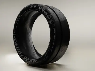 Car Tire  3D model by AetheronWorks