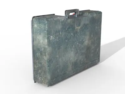 Bosch Impact Hammer Box Low-poly 3D model