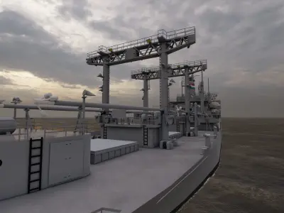collection ships-Bulk carrier ship-tanker ship 3D model get