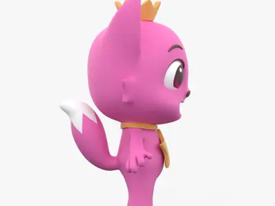 Pinkfong 3D model