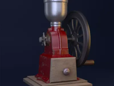 Elma Coffee Grinder 3D model