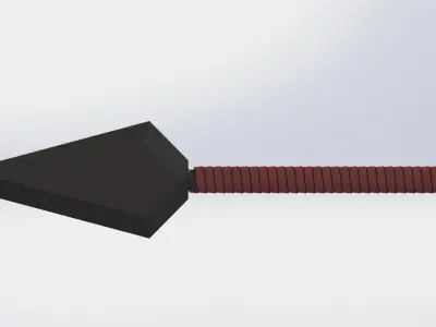 Ninja Kunai Free 3D model