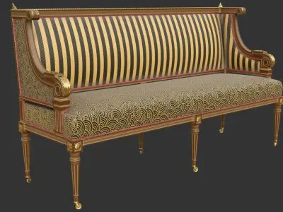 Set classic BELLONI 3D model