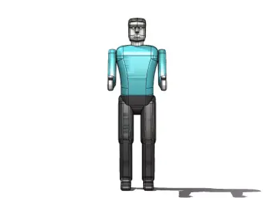 Operador Funcionario Employee Operator 3D model