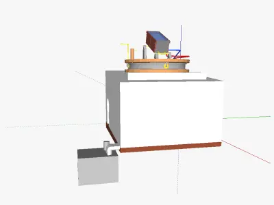 AT showers 3D model