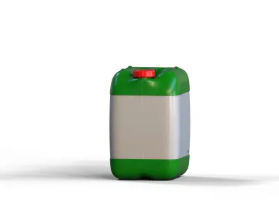 Canister Industrial Carafe 25 Liters Low-poly 3D model buy