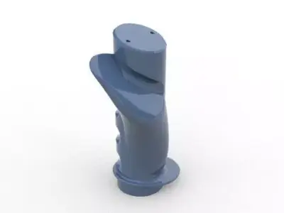 Stick grip pro aircraft 3D print model